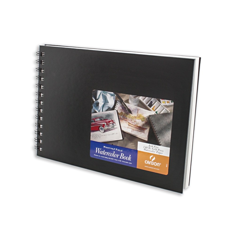 Canson Montval Watercolor Paper, 10in x 7in, 20 Sheets MPN:100510439