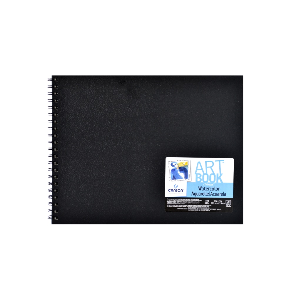Canson Montval Watercolor Paper, 14in x 11in, 20 Sheets MPN:100510440