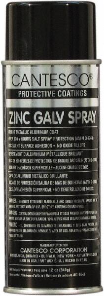 Cold Galvanize Compound Rust Inhibitor & Zinc Cold Galvanizing Compound: 16 oz Aerosol Can MPN:BG-16-A