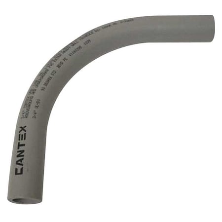 Conduit Fitting 90 Deg Elbow, 3/4 in, Glue, PVC, PVC Coated MPN:5121054