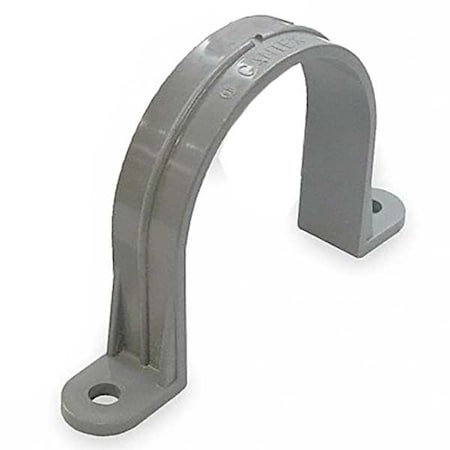 Two Hole Strap, Conduit; Pipe Use, 1/2 in, PVC, None MPN:5133736