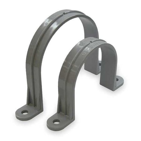 Two Hole Strap, Conduit; Pipe Use, 3 in, PVC, None MPN:5133740