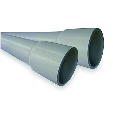 Non-Metallic Conduit, Schedule 80, 2 in Trade Size, 10 ft, PVC MPN:A53CA12