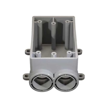 Weatherproof Electrical Box, 21.8 cu in, FSS Box Type, 1 Gang, PVC, Rectangular Shape MPN:5133540