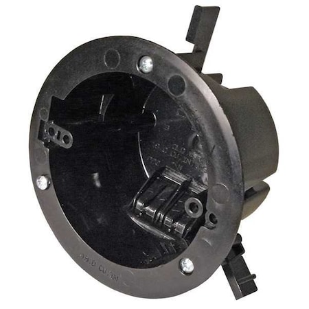 Electrical Box, 18 cu in, Ceiling Box Type, 1 Gang, Polycarbonate, Round Shape MPN:EZ18COR