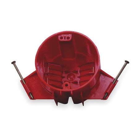 Electrical Box, 20 cu in, Ceiling Box Type, 2 Gangs, PVC, Round Shape MPN:EZ20CNAR