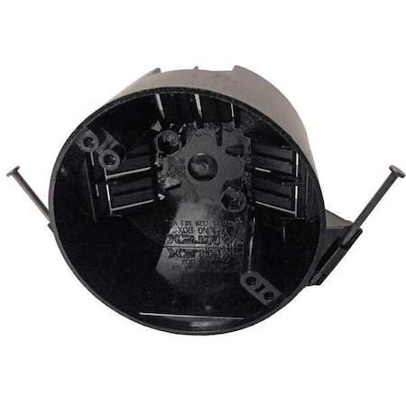Electrical Box, 20 cu in, Ceiling Box Type, 2 Gangs, Polycarbonate, Round Shape MPN:EZ20CNR