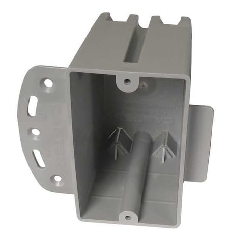 Electrical Box, 20.3 cu in, Switch Box Type, 1 Gang, PVC, Rectangular Shape MPN:EZ20SBR
