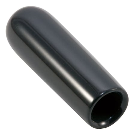 Round Vinyl Caps, PK 25 MPN:VC-437-8 PVCBLK100