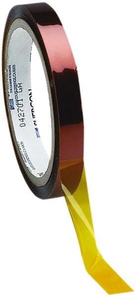 High Temperature Masking Tape: 36 yd Long, 1.1 mil Thick, Amber MPN:SH-10303