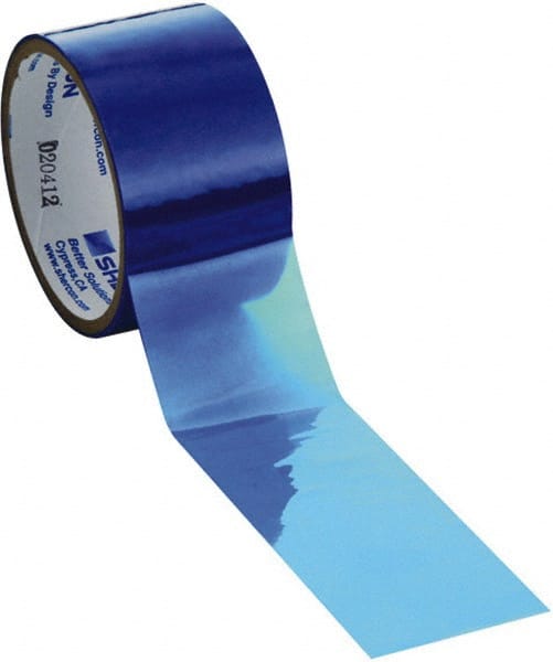 High Temperature Masking Tape: 72 yd Long, 3 mil Thick, Blue MPN:SH-47894