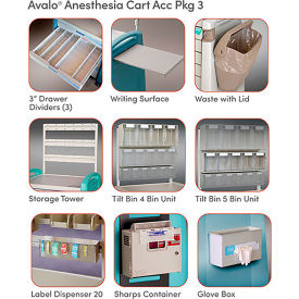 Capsa Healthcare Avalo® Anesthesia Accessory Package 3 AM-AN-ACCPK3