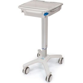 Capsa Healthcare SlimCart Mobile Laptop Cart with 1 Drawer 33-1/4