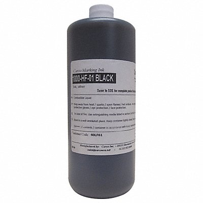 Marking Ink Dye Type Black 15 to 20 min. MPN:1000-HF-01 BLACK