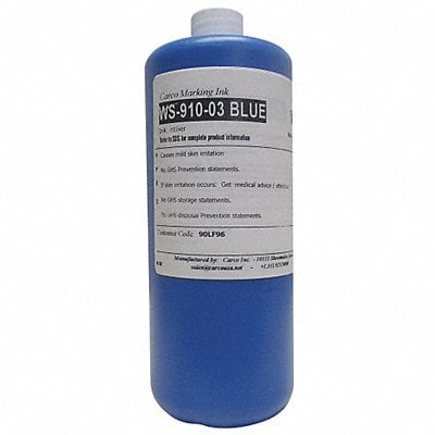 Marking Ink Pigment Blue 5 to 15 min MPN:WS-910-03 BLUE