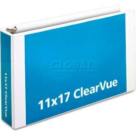 Cardinal® Tabloid ClearVue Slant-D Ring Binder 3