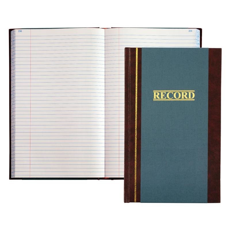 Account Book, Record, 11 3/4in x 7 1/4in, 500 Pages MPN:DRB177238