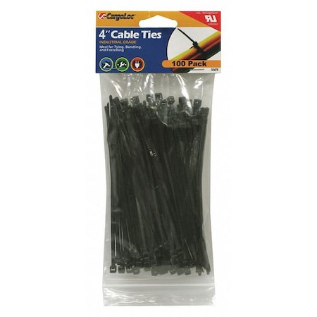 Cable Ties, Nylon, 100 pcs. MPN:32478