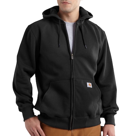 Men's Paxton Rain Defender Hooded Sweatshirt, 55% Cotton/45% Polyester, 13oz, Black, 3XL Tall MPN:100614-001