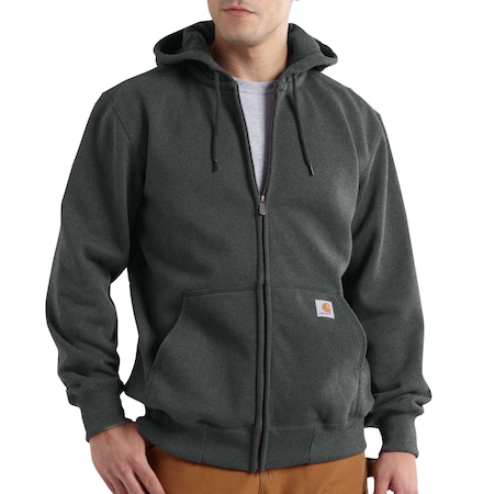Men's Paxton Rain Defender Hooded Sweatshirt, 55% Cotton/45% Polyester, 13oz, Carbon Heather, 2XL MPN:100614-026