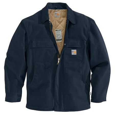 FR Coat, 54.3 cal/sq cm, L, 13 oz 100% Cotton, Hook-and-Loop, Zipper Closure MPN:101618-410 L TLL