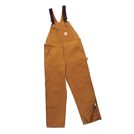 Bib Overalls, 16 cal/sq cm ATPV, 34 in Inseam, 100% Cotton, Snap MPN:101627-211 50 34