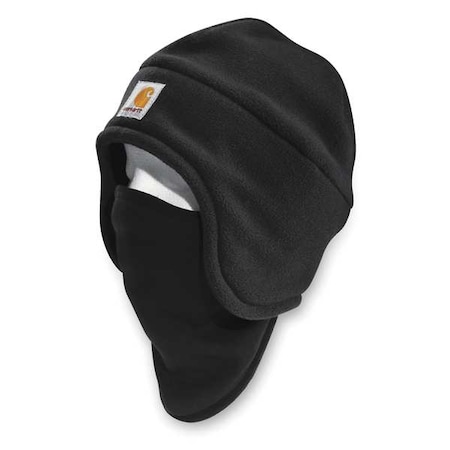 Men's 2-in-1 Hat, Pull-down Face Mask, Polyester, Spandex, FastDry Technology, Black, Universal MPN:A202-BLK OFA