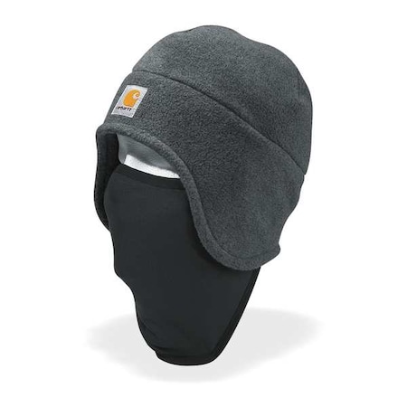 Men's 2-in-1 Hat, Pull-down Face Mask, Polyester, Spandex, FastDry Technology, Charcoal, Universal MPN:A202-CHH OFA