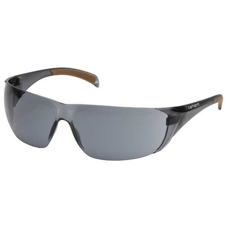 Billings, Safety Glasses, Anti-Fog, Anti-Static & Anti-Scratch, Gray Lens, Black Frame, Frameless MPN:CH120ST