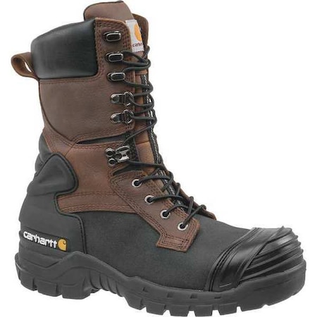 Men's CMC1259, Miner Boot, Composite Toe, 10 in Height, Black/Brown, 9 MPN:CMC1259 9 M