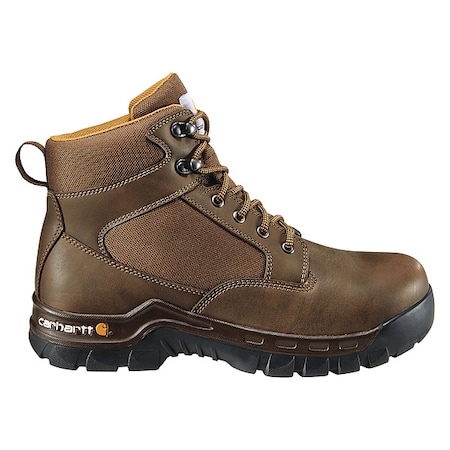 Men's 6-Inch Work Boot, 8 M, Steel Toe, 6 in H, Brown, CMF6284 MPN:CMF6284 8M