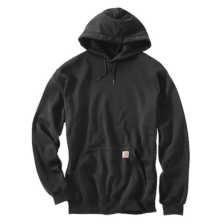 Hooded Sweatshirt, Black, Cotton/PET, XL MPN:K121-BLK XLG TLL