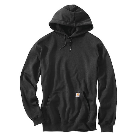 Hooded Sweatshirt, Black, Cotton/PET, 2XL MPN:K121-BLK XXL TLL
