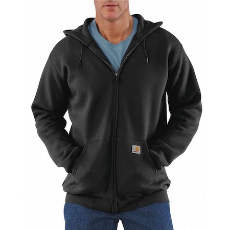 HOODED ZIP SWEATSHIRT BLOCK TALL 3X MPN:K122-BLK 3XL TLL