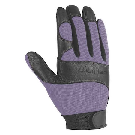 Mechanics Gloves, Pigskin Leather Palm, S, Blue Dusk/Black MPN:WA659-BLDBLK