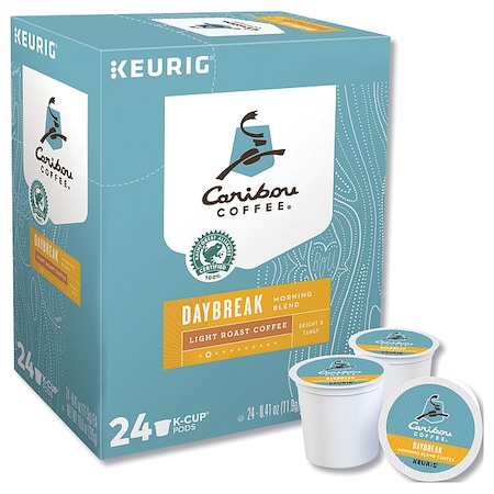 Coffee, Daybreak Morning Blend, Pod, Caffeinated, Ground, 9.84 oz, 24 PK MPN:6994