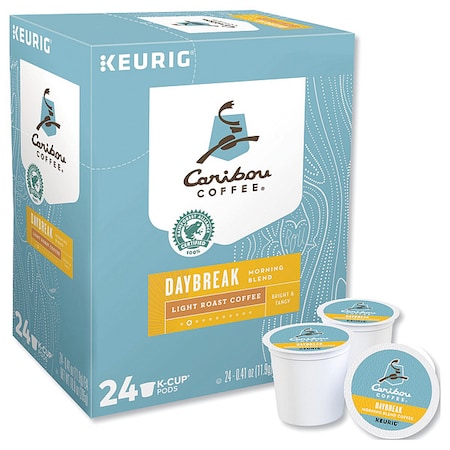 Coffee, Daybreak Morning Blend, Pod, Caffeinated, Ground, 2.46 lb, 96 PK MPN:6994