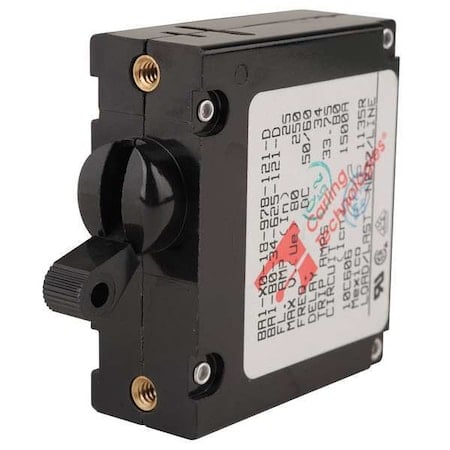 Circuit Breaker, B Series, 25A, 1 Pole, 277V AC, 1.5kA at 120/240V AC, C Curve MPN:BA1-B0-34-625-121-D
