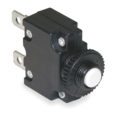Circuit Breaker, CMB Series, 5A, 1 Pole, 125/250V AC, Not Rated, C Curve MPN:CMB-053-27G3N-W-A/05