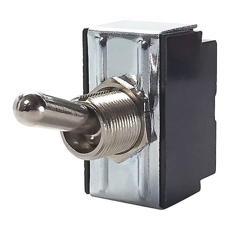 Toggle Switch, SPDT, 4 Connections, Circuit 1 On, Circuit 1&2 On, Off, 3/4 hp, 10A at 250V AC MPN:2GG51-73