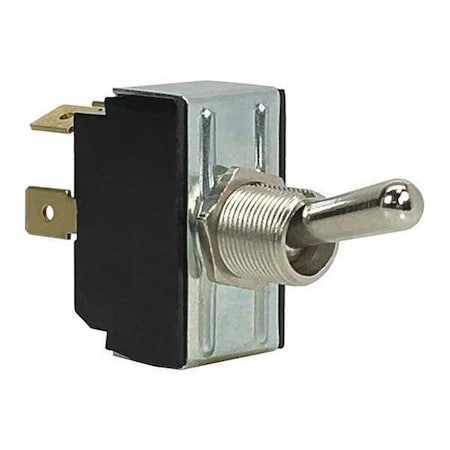 Toggle Switch, DPST, 4 Connections, On/Off, 3/4 hp, 10A at 250V AC, 15A at 125V AC MPN:2GK51-73