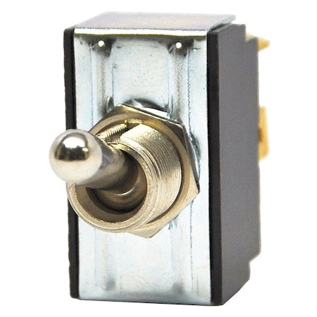 Reversing Toggle Switch, DPDT, 4 Connections, On/On, 3/4 hp, 10A at 250V AC, 15A at 125V AC MPN:2GX53-73/TABS