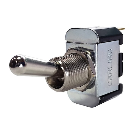 Toggle Switch, SPDT, 3 Connections, Momentary On/Off/Momentary On, 3/4 hp, 10A at 250V AC MPN:6FC54-73