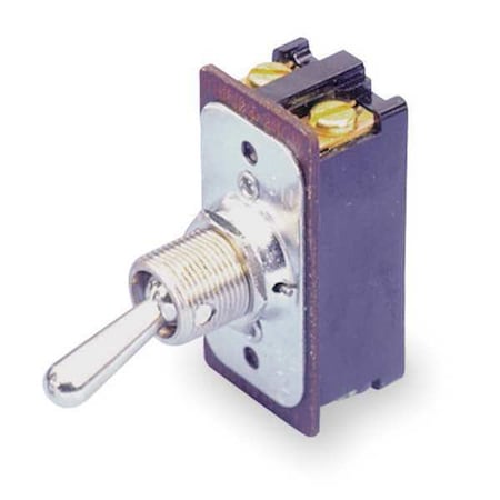 Toggle Switch, DPST, 4 Connections, On/Off, 1 hp, 16A at 125V AC, 8A at 250V AC MPN:DK284-73