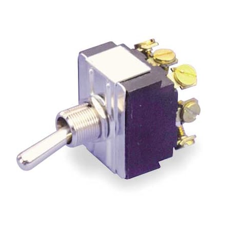 Toggle Switch, 3PDT, 9 Connections, On/On, 3/4 hp, 10A at 250V AC, 15A at 125V AC MPN:HL254-73