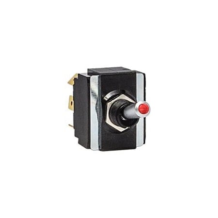 Toggle Switch, SPDT, 5 Connections, On/Off/On, 3/4 hp, 20A at 12V MPN:LT-1561-601-012
