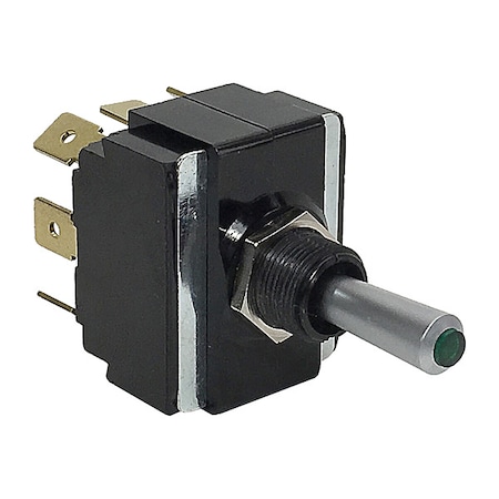 Toggle Switch, DPDT, 8 Connections, On/Off/On, 3/4 hp, 20A at 12V MPN:LT2561-603-012