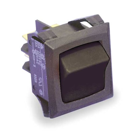 RockerSwitch, NoLens/Lamp, Black, Off/On MPN:RGSCA211-RB-B-0