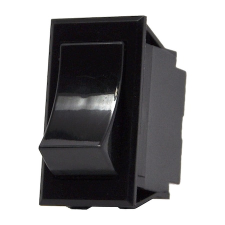 RockerSwitch, NoLens/Lamp, Black, On/Off MPN:TIGA51-6S-BL-NBL
