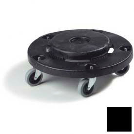 Carlisle Bronco Round Waste Container Dolly W/Replaceable Casters 203244 55 Gal-3691003 3691003 - Pkg Qty 2